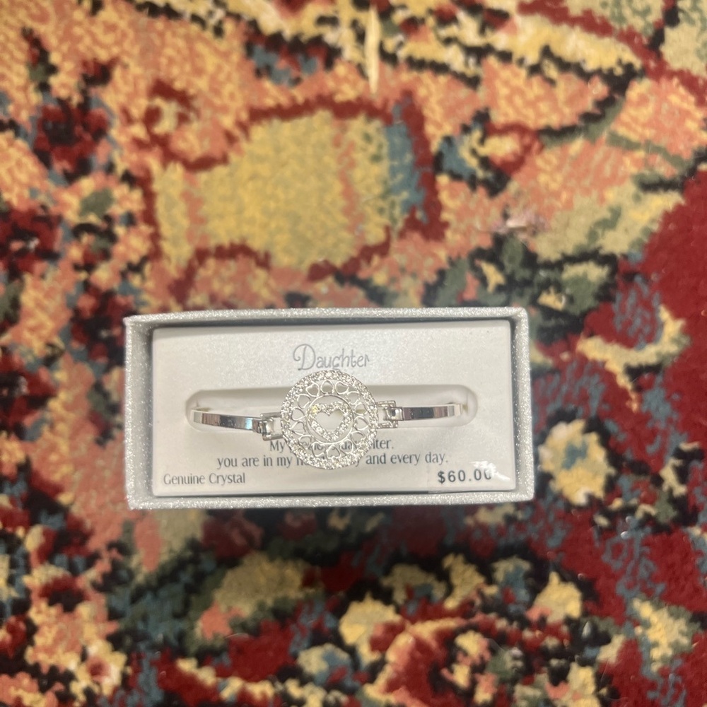 Silver Crystal Bracelet